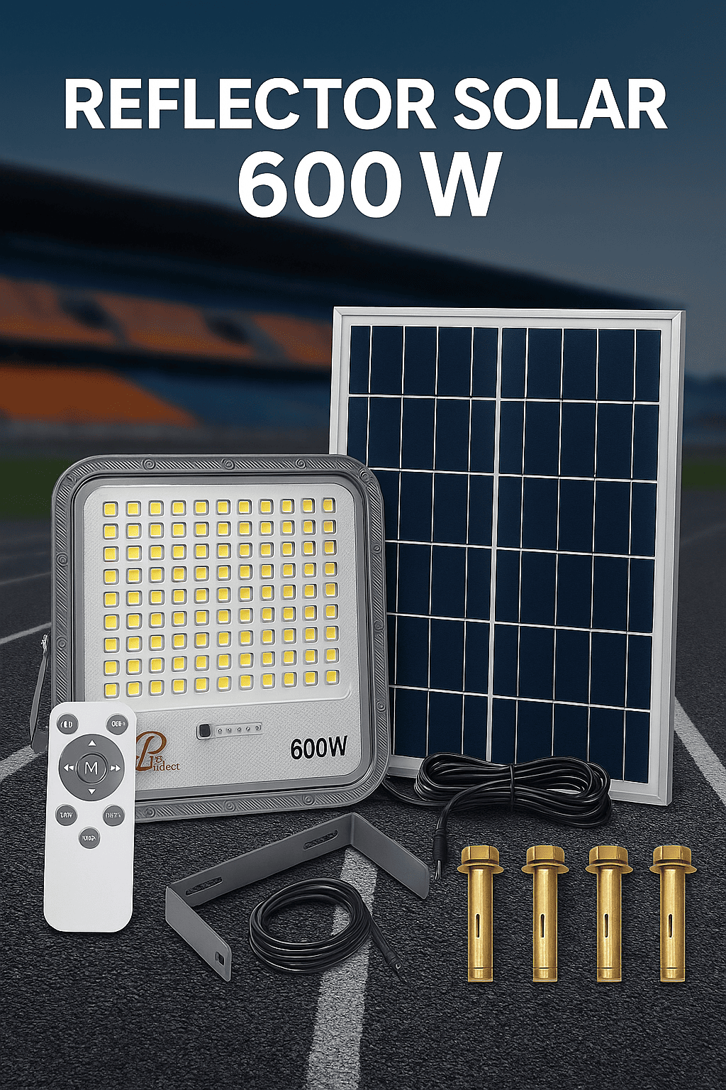REFLECTOR SOLAR DE 600W
