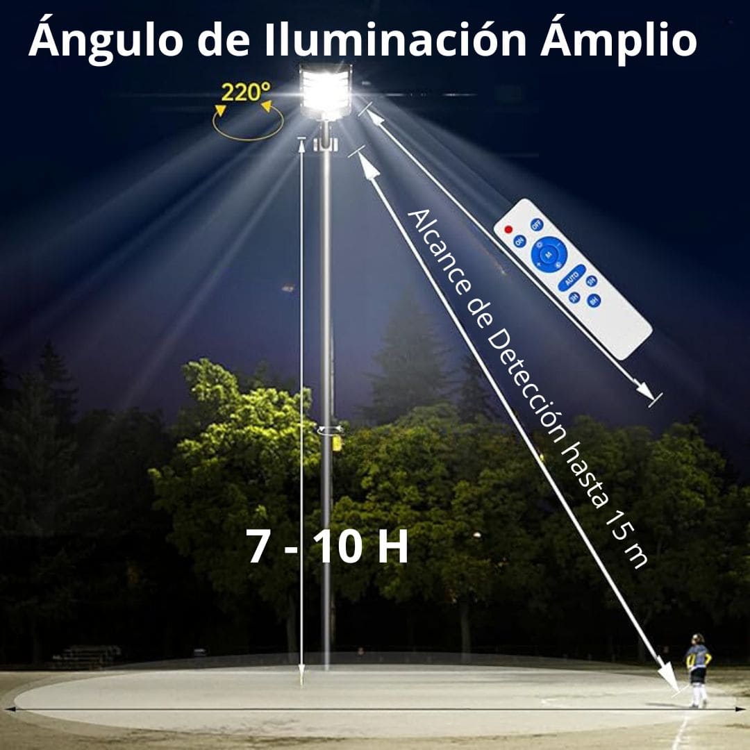 Lámpara Solar 600w, 800w y 1000 w
