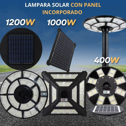 LAMPARA SOLAR DE 1200W, 1000W Y 400W