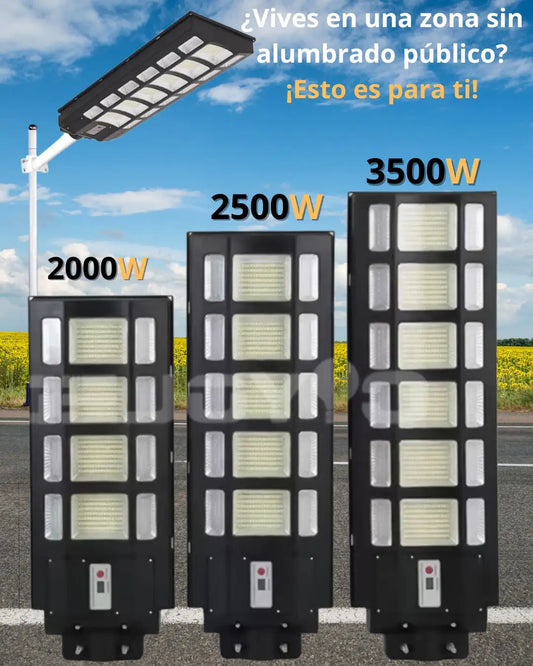 Lámpara solar de 3500w, 2500w y 2000w
