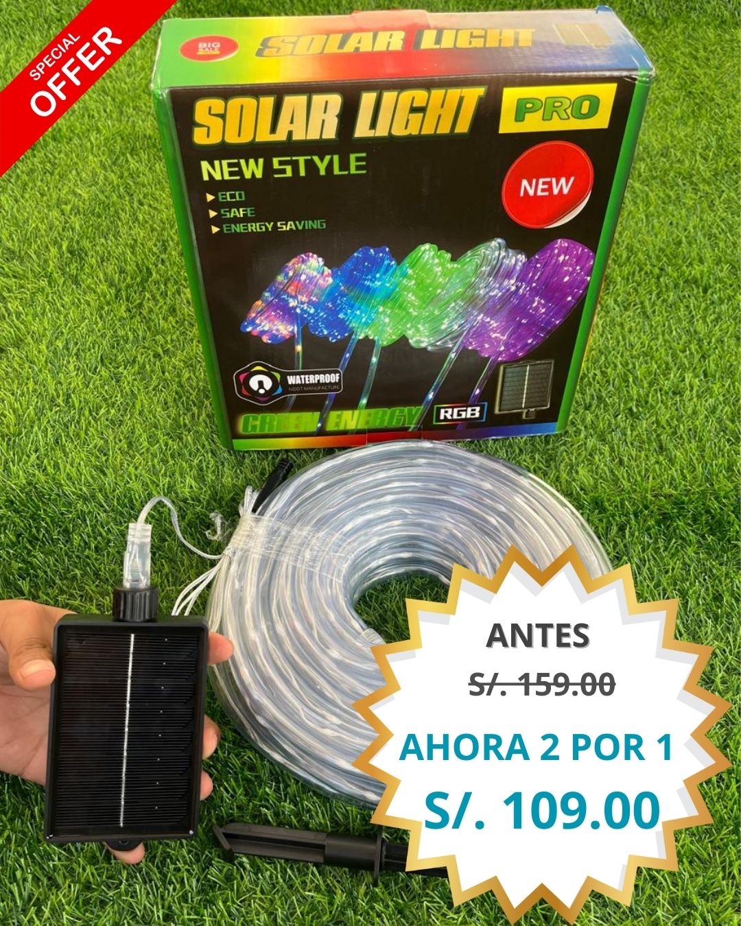 Manguera LED Solar PREMIUM