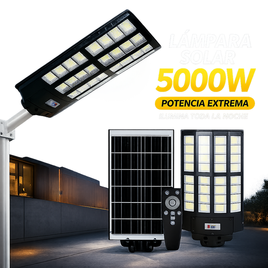 LÁMPARA SOLAR DE 5000W