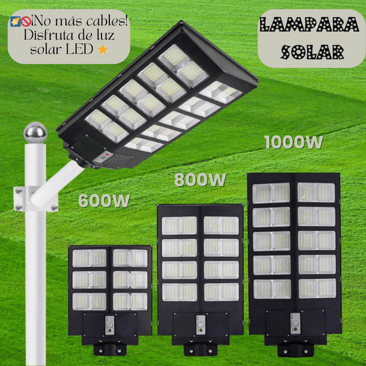 Lámpara Solar 600w, 800w y 1000 w