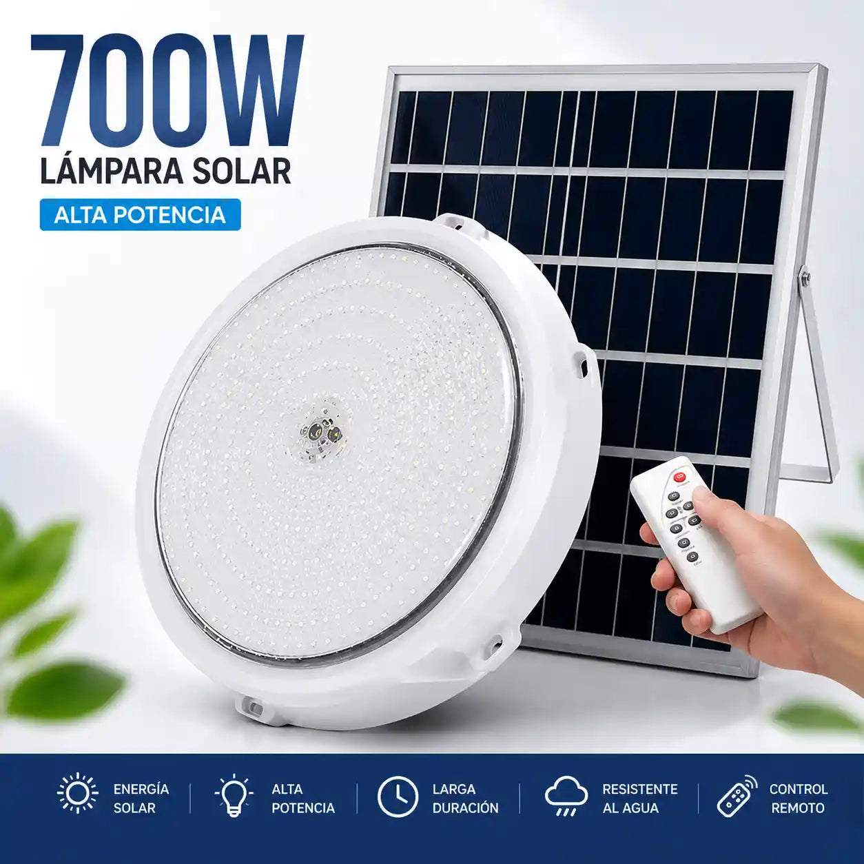 Lámpara LED Solar Para Interior en 700W
