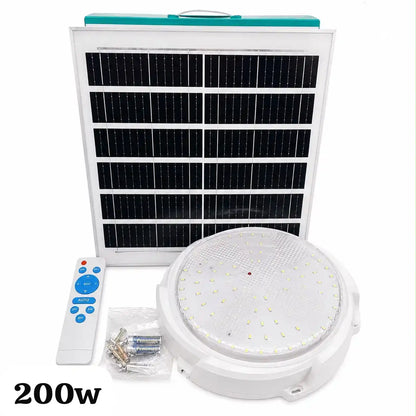 Lámpara LED Solar Para Interior en 400w y 200w