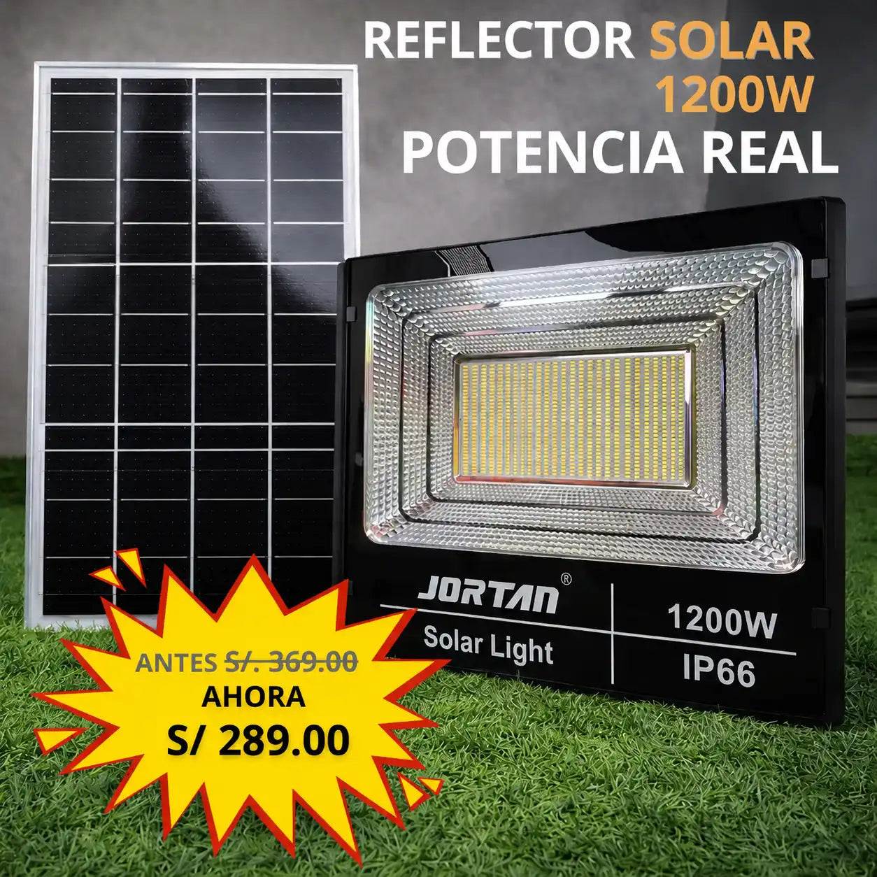 REFLECTOR SOLAR DE 1200W