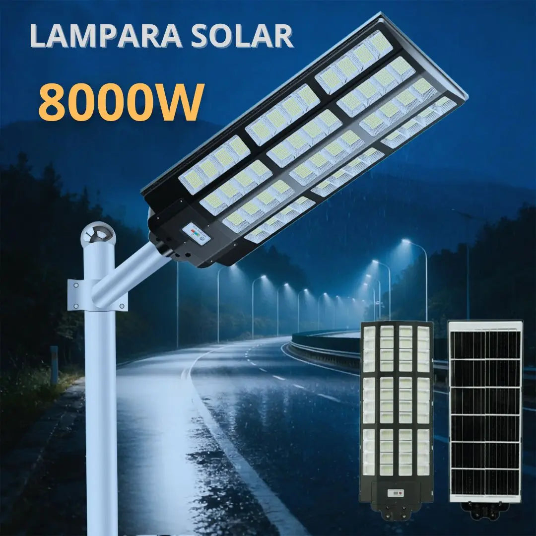 Lámpara solar de 8000w  PREMIUM