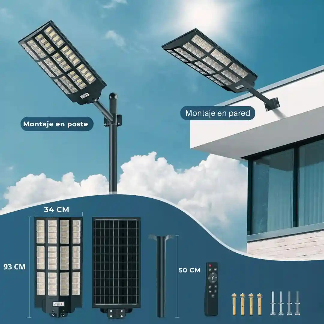 Lámpara solar de 8000w  PREMIUM