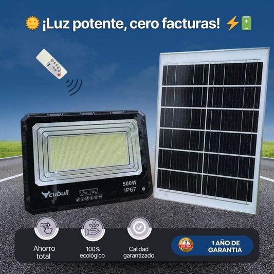 REFLECTOR SOLAR DE 500W PREMIUM